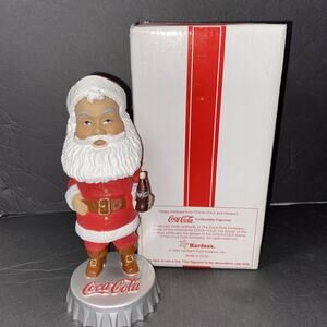 Santa Claus Bobblehead Coca-Cola Hardees Collectible Figure 2002